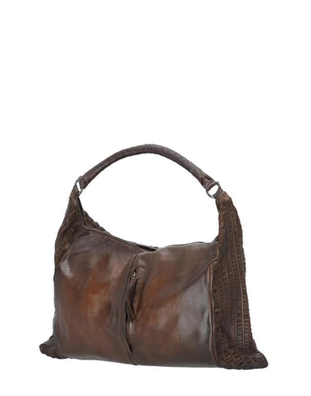 렙틸하우스 [해외직구] 26FW 렙틸하우스 숄더백 H354 LUNETERRA Brown 착용컷