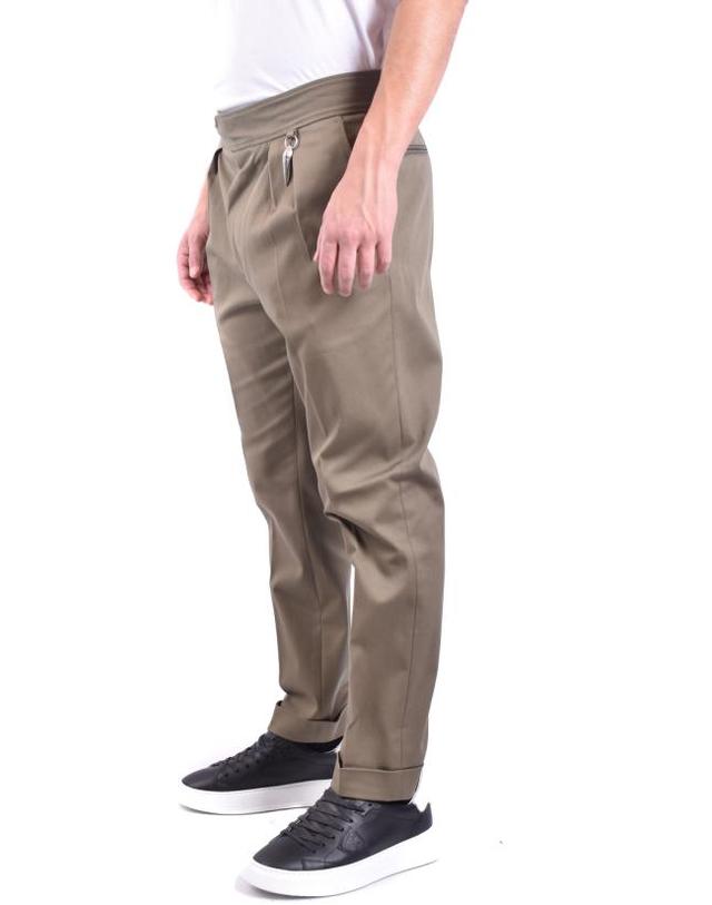 로베르토 카발리 [해외직구] 22SS 로베르토 카발리 스트레이트 팬츠 ORT204 FN06304749 Khaki 착용컷