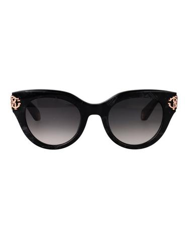 [해외직구] 25FW 로베르토 카발리 선글라스 SRC065M 0981 white