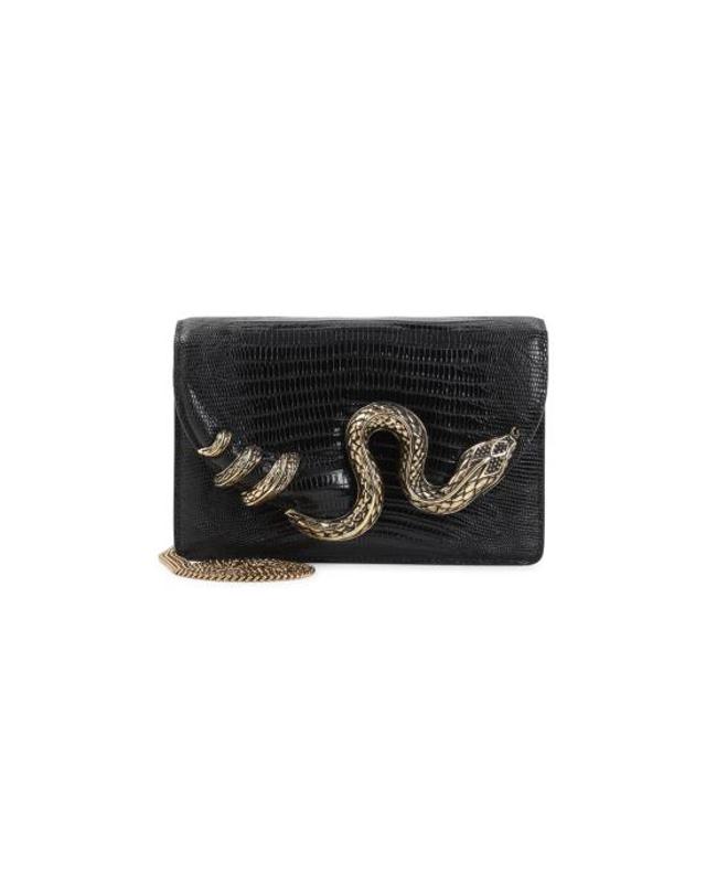 로베르토 카발리 [해외직구] 26FW 로베르토 카발리 토트백 WWB001 PZ119 05051 BLACK 착용컷