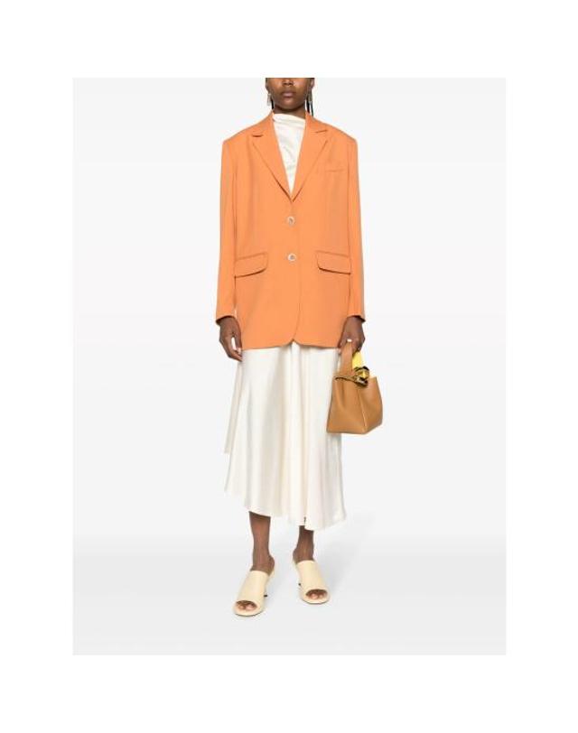로데비어 [해외직구] 23FW 로데브예 수트 자켓 2120148 VERA BROWN ORANGE 착용컷