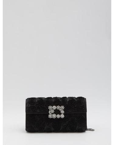 [해외직구] 25FW 로저비비에 클러치 파우치 RBWAMFDN200RS 0B999 BLACK
