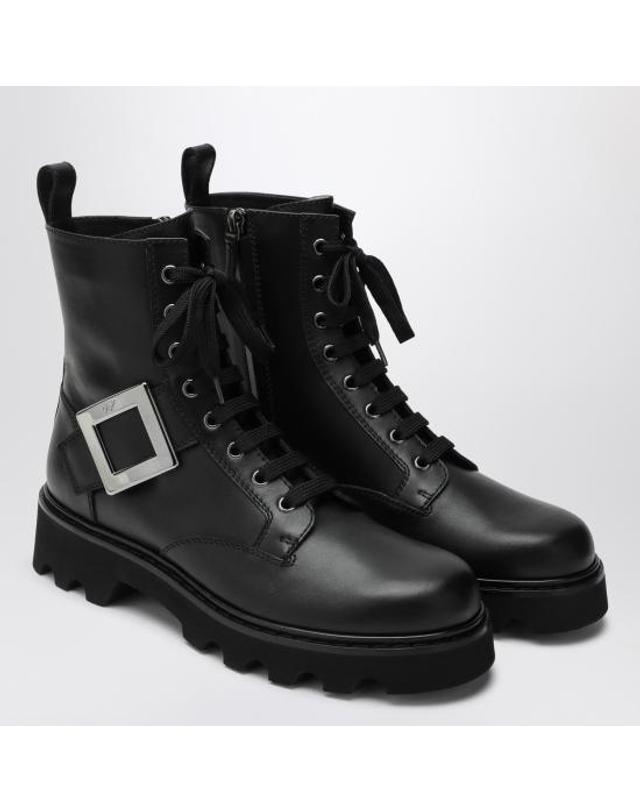 로저 비비에 [해외직구] 25FW 로저비비에 뮬 슬리퍼 RVW78442760TTQ Black 착용컷