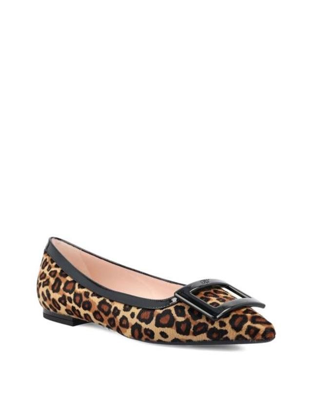 로저 비비에 [해외직구] 25FW 로저비비에 고메틴 발레리나 플랫 RVW57537410 URU0T69 LEOPARD PRINT 착용컷