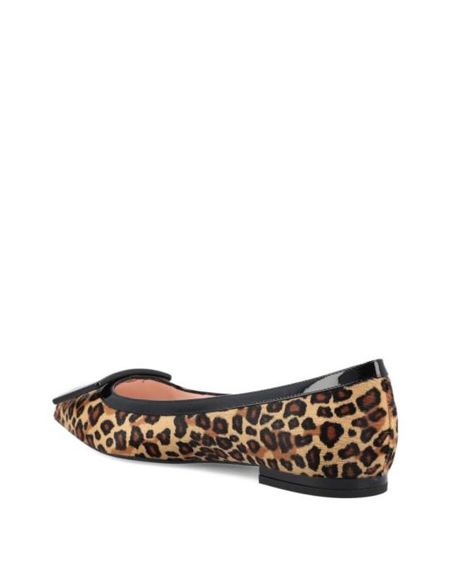 로저 비비에 [해외직구] 25FW 로저비비에 고메틴 발레리나 플랫 RVW57537410 URU0T69 LEOPARD PRINT 착용컷