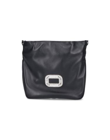 [해외직구] 26FW 로저비비에 레더 필그림 미니백 RBWABDK0100YDRB999 Black