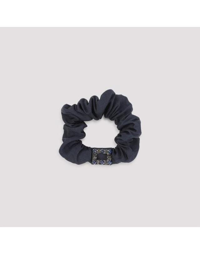 로저 비비에 [해외직구] 26SS 로저비비에 헤어 액세서리 REWAC7000016N1 U800 BLUE 착용컷