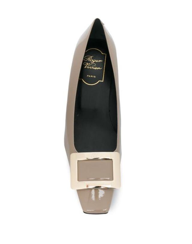 로저 비비에 [해외직구] 26FW 로저비비에 벨 비비어 펌프스 힐 RVW00600920 D1PC415 BEIGE 착용컷