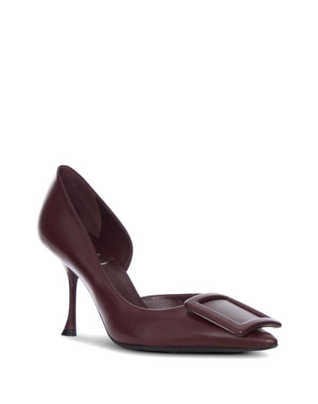 로저 비비에 [해외직구] 26FW 로저비비에 힐 펌프스 RVW8304581091TR805 Dark brown 착용컷