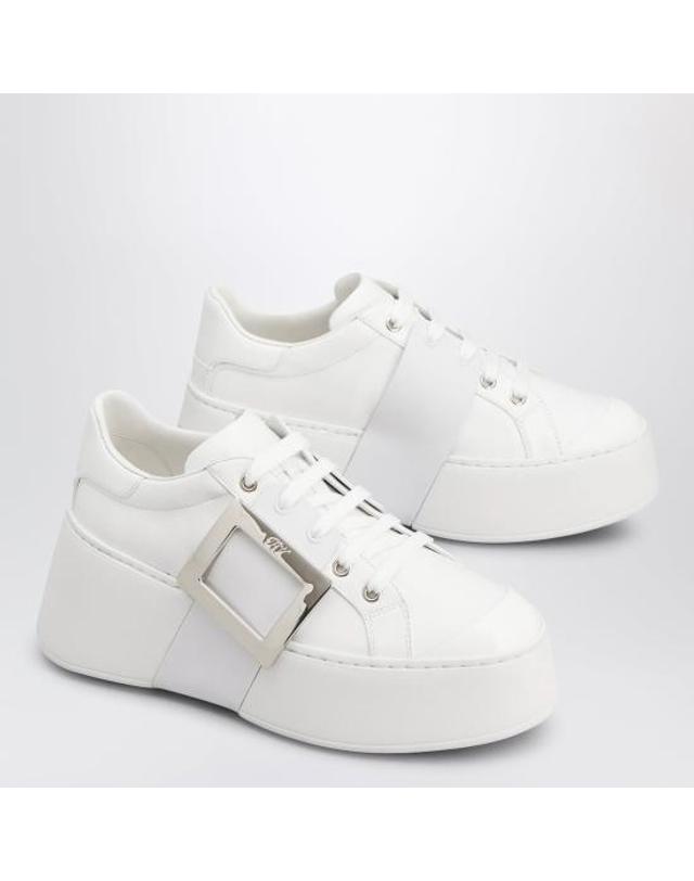 로저 비비에 [해외직구] 26FW 로저비비에 스니커즈 RVW73726150LXQ White 착용컷