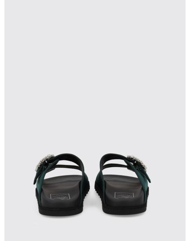 로저 비비에 [해외직구] 26SS 로저비비에 힐 펌프스 RVW45844480RS0 V801 Green 착용컷