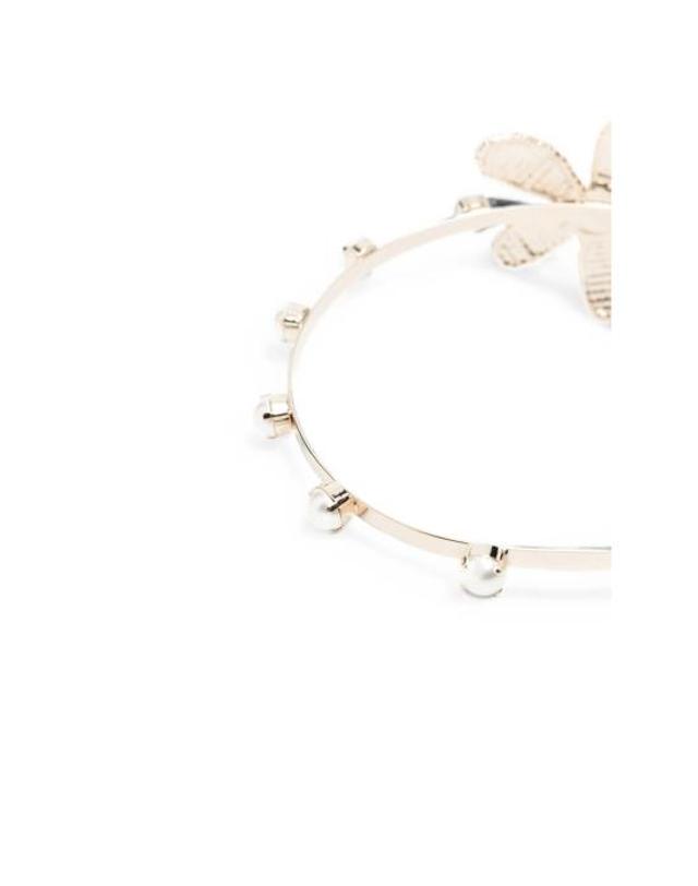 로산티카 [해외직구] 26FW 로산티카 헤어 액세서리 17856 HD DELIA CRYST GOLD WHITE 착용컷