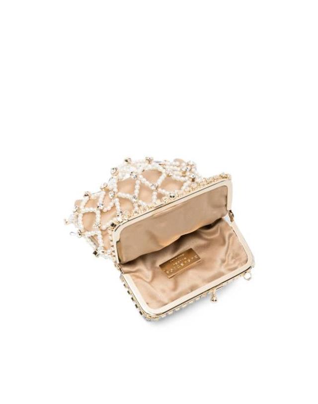 로산티카 [해외직구] 26FW 로산티카 클러치 파우치 B18435 ETEREA PEABE GOLD NEUTRALS 착용컷
