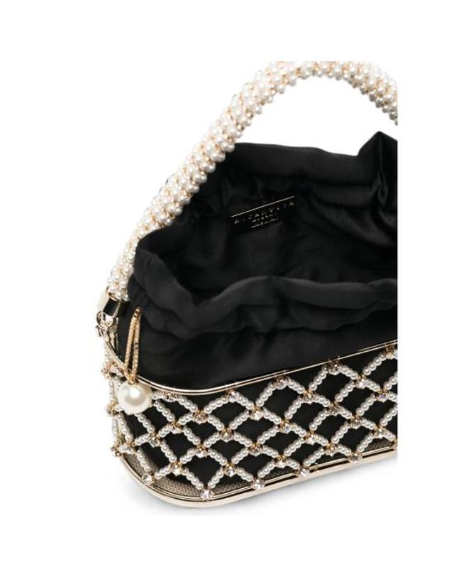 로산티카 [해외직구] 26FW 로산티카 토트백 B18429 HOLLI PEABK GOLD BLACK 착용컷