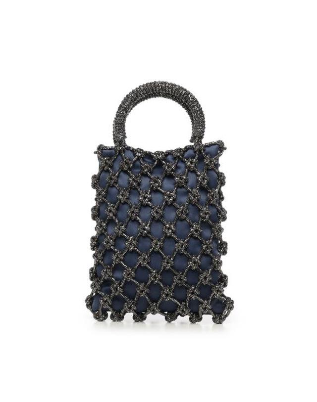 로산티카 [해외직구] 25FW 로산티카 토트백 B18230 JHE 135 DARK GREY BLUE 착용컷