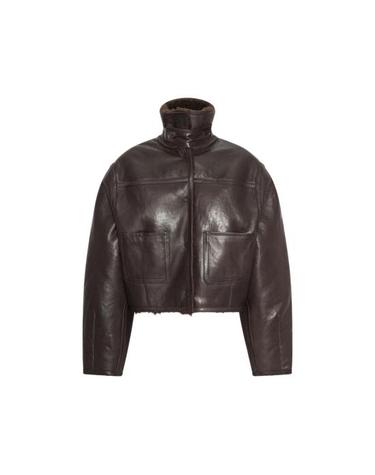 [해외직구] 26FW 로테이트 가죽 자켓 1170031667 BONDED 1667 BROWN