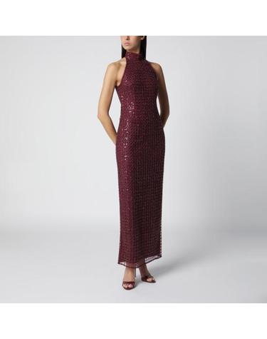 [해외직구] 26FW 로테이트 원피스 1162922734BCR1487 Burgundy