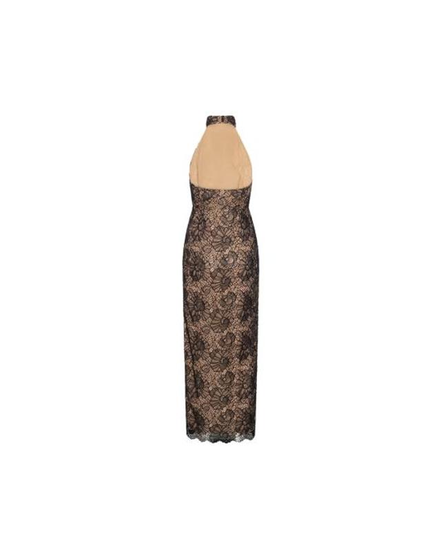 로테이트 [해외직구] 26FW 로테이트 롱 원피스 116266100 LACE HALTE 100 BLACK NEUTRALS 착용컷