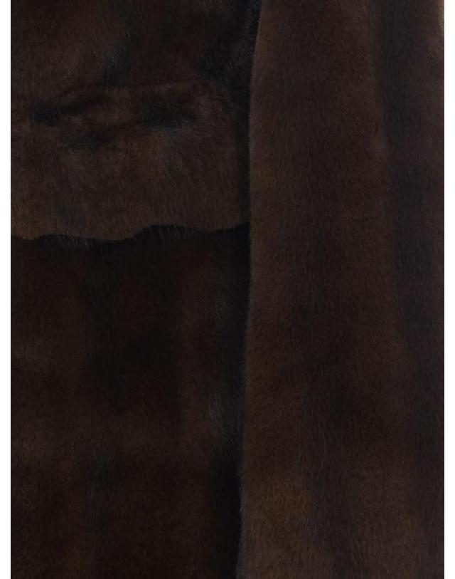 스워드 [해외직구] 26FW 스워드 코트 9108 DEMI Brown 착용컷