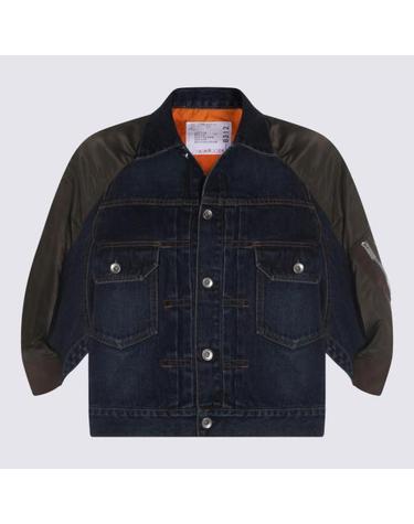 [해외직구] 26SS 사카이 봄버 자켓 2608312 435 BLUE KHAKI