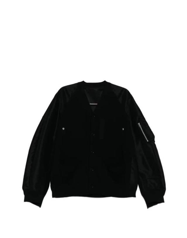 사카이 [해외직구] 26SS 사카이 가디건 26 03940M 001 BLACK 착용컷