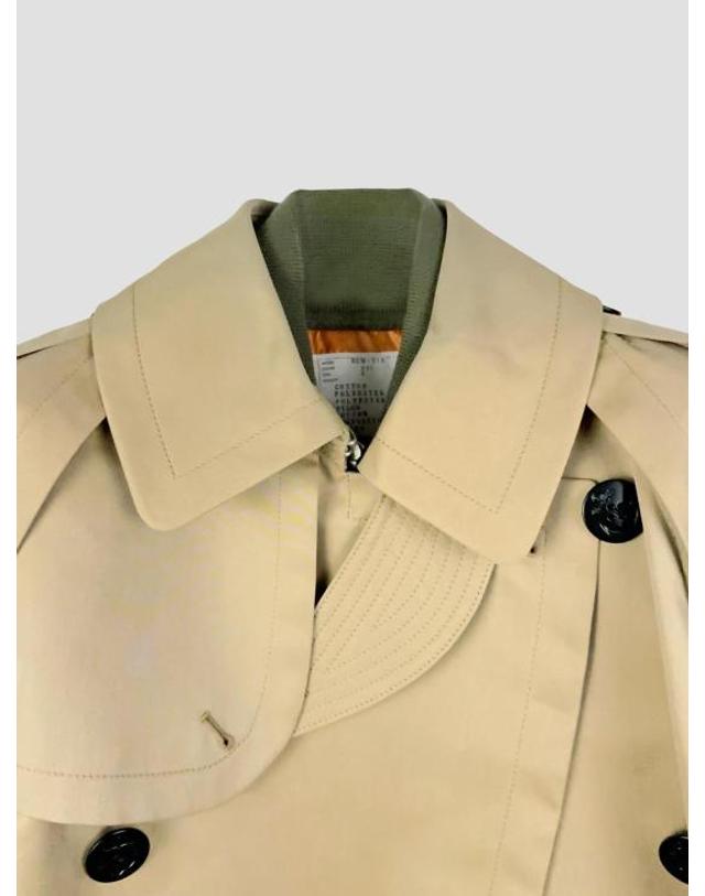 사카이 [해외직구] 26FW 사카이 자켓 SCW319 651 BEIGE 착용컷