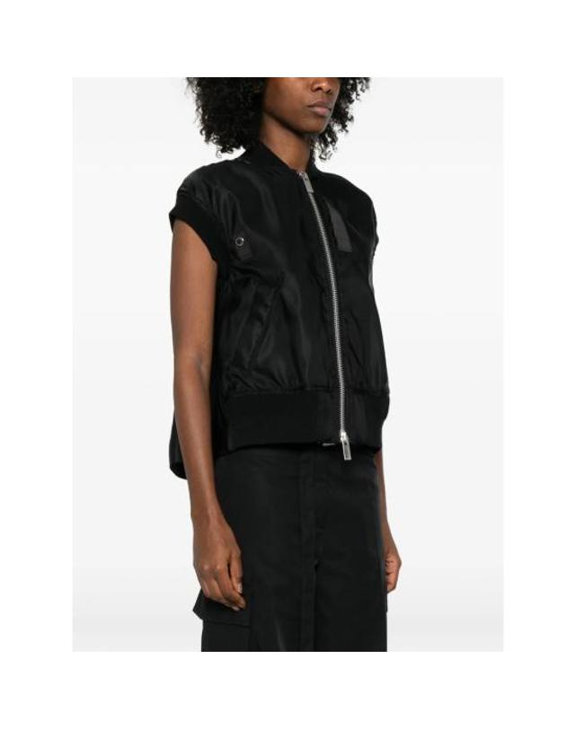 사카이 [해외직구] 26FW 사카이 베스트 SCW 303 001 BLACK 착용컷