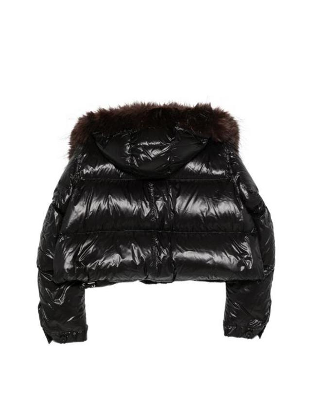 사카이 [해외직구] 26FW 사카이 숏패딩 26 08665 001 BLACK 착용컷
