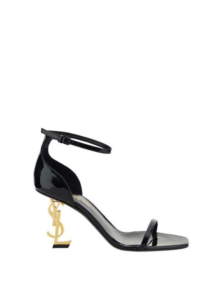 [해외직구] 26FW 생로랑 페이턴트 레더 오피움 샌들 5576791TV1A 1000 BLACK