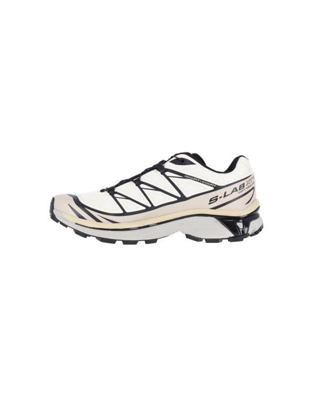 살로몬 [해외직구] 26FW 살로몬 XT 6 스니커즈 L49211300 VANILLA ICE BLACK SILVER CLOUD White 착용컷