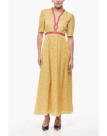 [해외직구] 살로니 롱 원피스 10653 21652166 52166 Yellow