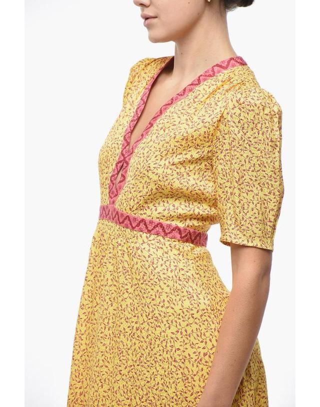 살로니 [해외직구] 살로니 롱 원피스 10653 21652166 52166 Yellow 착용컷
