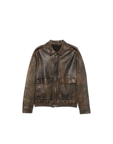 [해외직구] 26FW 살바토레 산토로 가죽 자켓 51627 U BROWN
