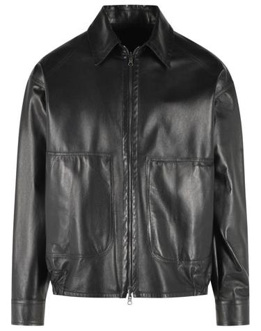 [해외직구] 26FW 살바토레 산토로 가죽 자켓 51505 UBLACK