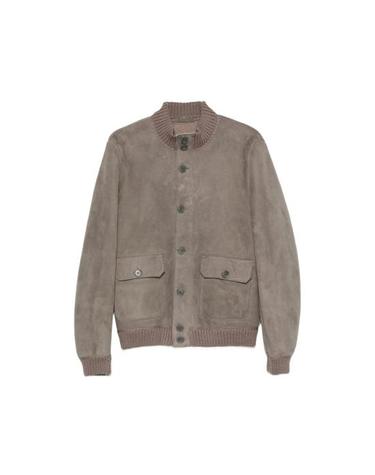 [해외직구] 26FW 살바토레 산토로 가죽 자켓 51685 U STONE GREY
