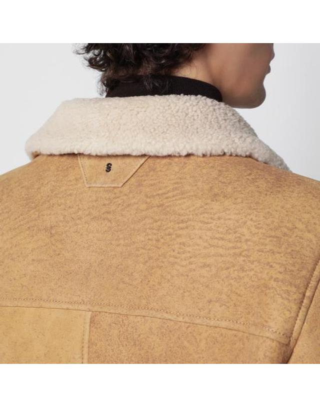 살바토레 산토로 [해외직구] 26FW 살바토레 산토로 가죽 자켓 51515SUE Beige 착용컷