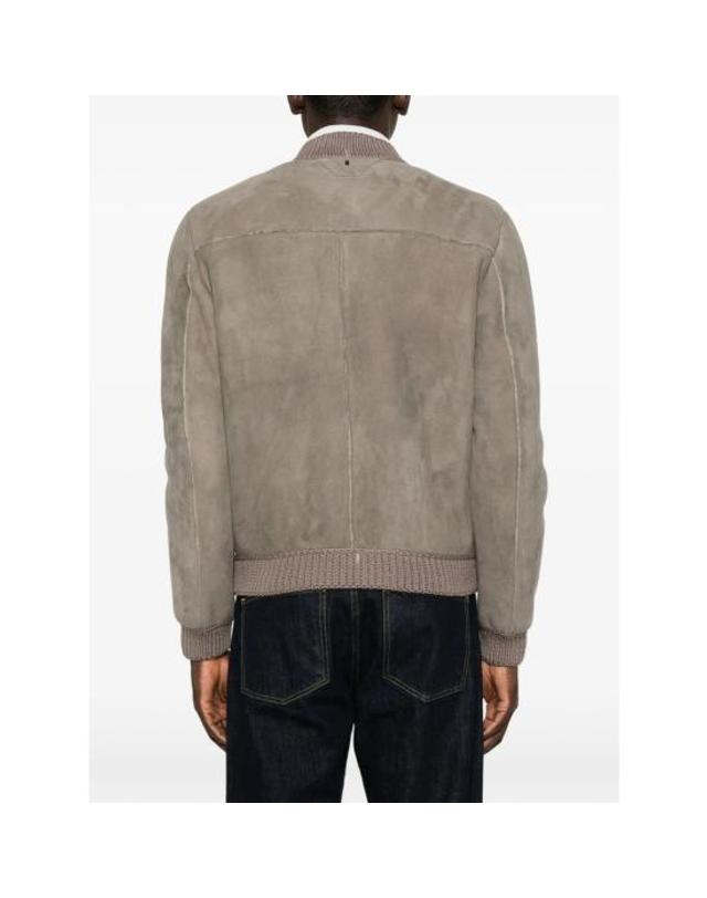 살바토레 산토로 [해외직구] 26FW 살바토레 산토로 가죽 자켓 51685 U STONE GREY 착용컷