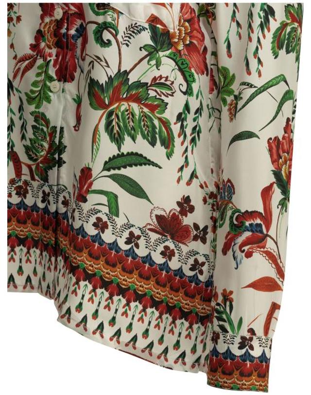 사만다성 [해외직구] 26SS 사만다 성 블라우스 CAMICIA PIGIAMAASIAN BOTANICWHITE White 착용컷
