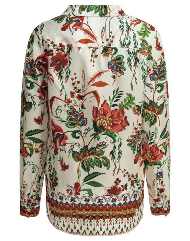 사만다성 [해외직구] 26SS 사만다 성 블라우스 CAMICIAPIGIAMAASIANBOTANICWHITE 착용컷