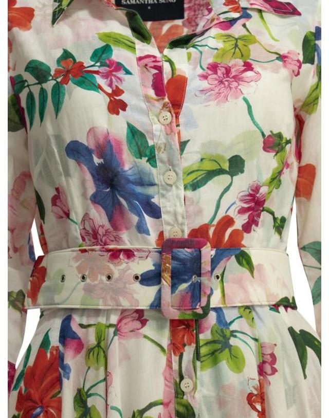 사만다성 [해외직구] 26SS 사만다 성 롱 원피스 ASTERFIORI FLORANCEWHITE White 착용컷
