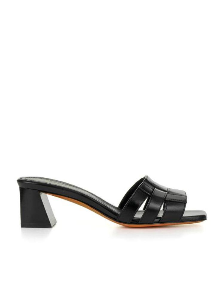 SANTONI [해외] 24SS 산토니 뮬 슬리퍼 WHNA70831HA3TACGN01 Black