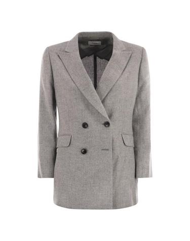 [해외직구] 25FW 사울리나 수트 자켓 SAE102 GREY