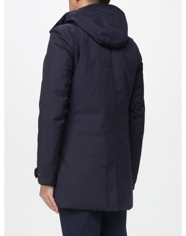 세이브더덕 [해외직구] 25FW 세이브더덕 시드 패딩 코드 D41584MWOLT21 90010 Blue 착용컷