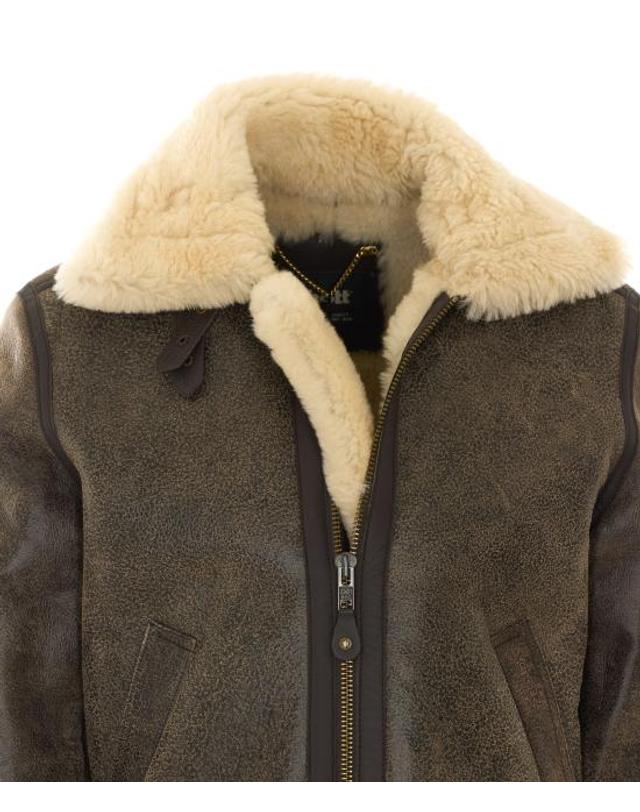 쇼트 엔와이씨 [해외직구] 26FW 쇼트N.Y.C 무스탕 LC1259 BROWN 착용컷