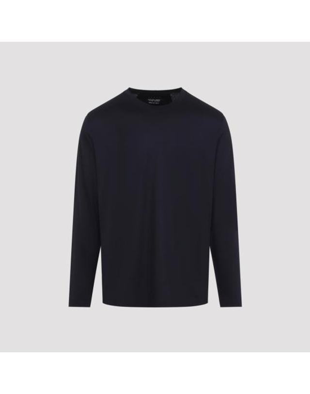 씨세 [해외직구] 26FW 씨세 긴팔 티셔츠 LR040 TJ014 B62 MIDNIGHT BLUE 착용컷