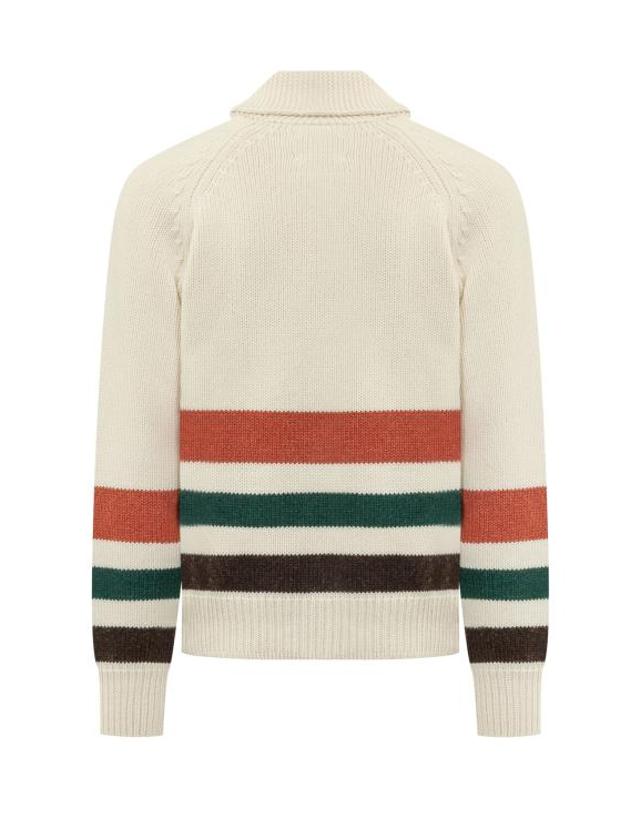 세바고 [해외직구] 26FW 세바고 스웨터 77123QW A0K WHITE NATURAL BROWN GREEN 착용컷