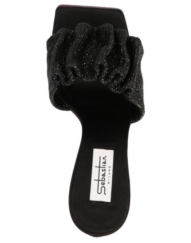 세바스찬 [해외직구] 23SS 세바스챤 샌들 SE1148BLACK 착용컷
