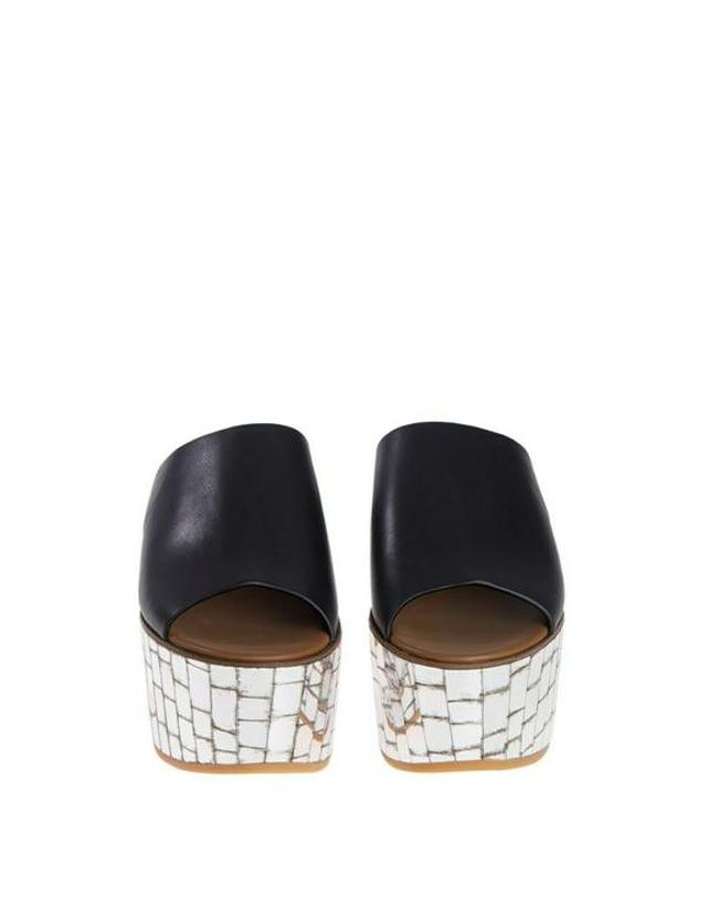 씨 바이 끌로에 [해외직구] 17SS 씨바이클로에 뮬 슬리퍼 SB28006999 Black 착용컷