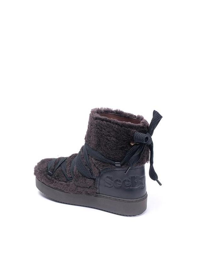 씨 바이 끌로에 [해외직구] 22FW 씨바이클로에 부츠 SB38281A501 Purple 착용컷