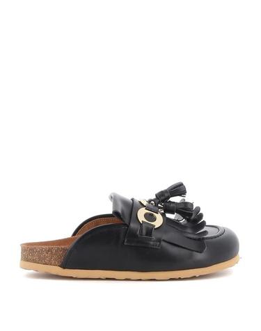 [해외직구] 22SS 씨바이클로에 뮬 슬리퍼 SB38022A999 Black